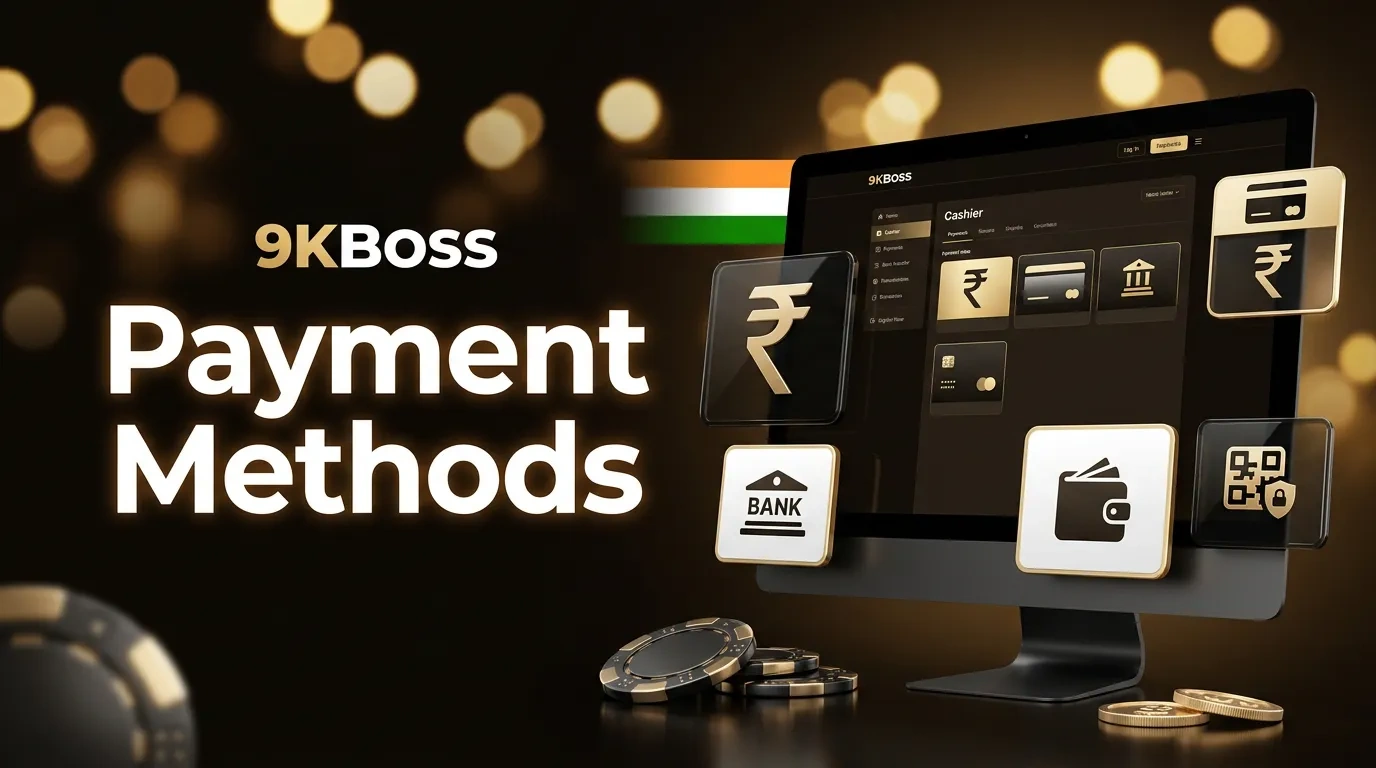9KBoss payment methods for INR transactions